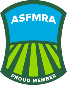 ASFMRA America Sociert farm management and rural appraisers proud member logo designation
