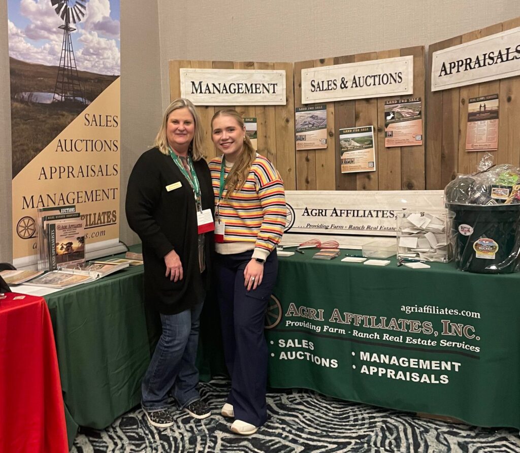 women in ag conference with Bonnie Downing, ARA and Faith Correll of Agri Affiliates